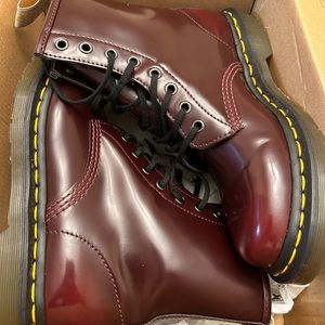 Cherry Red Dr Martens boots